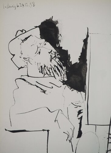 Artiste songeur van Pablo Picasso, Afdruk te koop op Singulart