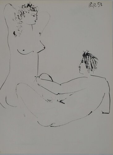 Comédie Humaine, Les amants sur l'herbe, Héliogravure by Pablo Picasso, Print for Sale on Singulart
