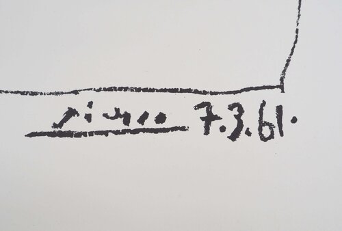 Exposition de dessins à la galerie Sala Gaspar by Pablo Picasso, Print for Sale on Singulart