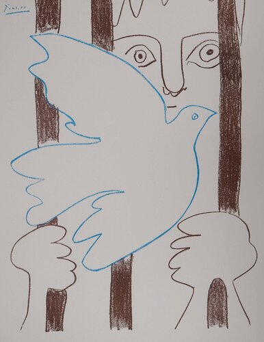 Liberté à la colombe (Amnistia) van Pablo Picasso, Afdruk te koop op Singulart