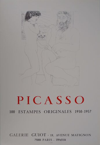 Sculpteur et modèle debout by Pablo Picasso, Print for Sale on Singulart