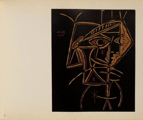 LC - Tête de femme di Pablo Picasso, Stampa in vendita su Singulart
