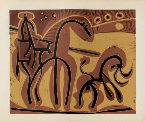 LC - Picador et taureau by Pablo Picasso, Print for Sale on Singulart