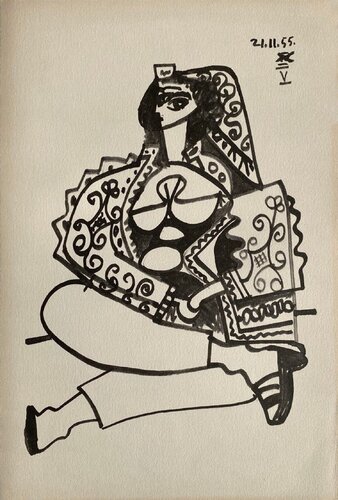 Carnet de Californie 10 (Arches) par Pablo Picasso, Édition en vente sur Singulart
