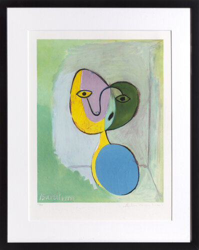 Figure (Portrait of Marie Therese Walter), 20-B by Pablo Picasso, 版畫 for Sale on Singulart