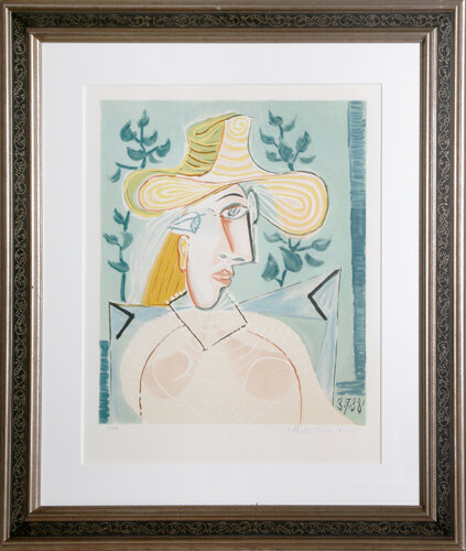 Femme a la Collerette van Pablo Picasso, Afdruk te koop op Singulart