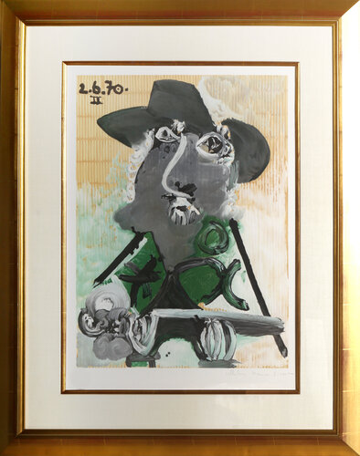 Portrait d'Homme au Chapeau by Pablo Picasso, Print for Sale on Singulart