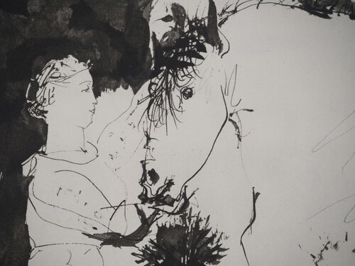 La domptrice de chevaux Pablo Picasso