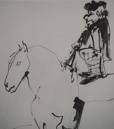 Le cavalier et son cheval Pablo Picasso