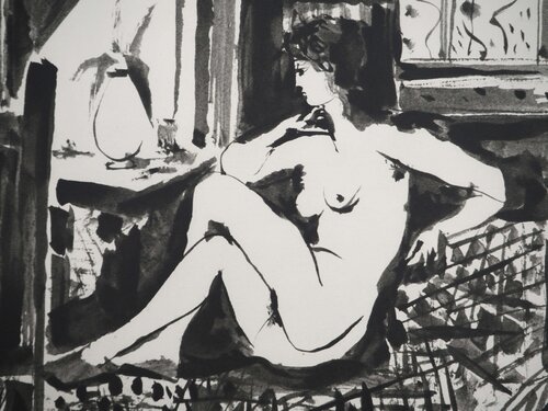 Nu sur le divan Pablo Picasso