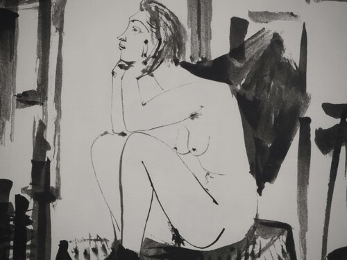 L'attente de la muse Pablo Picasso