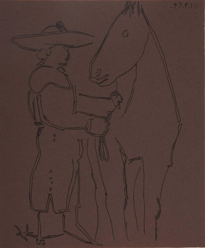 Picador et cheval van Pablo Picasso, Afdruk te koop op Singulart