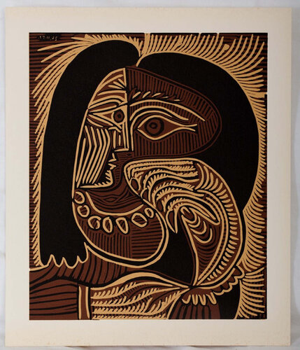 Femme au collier Pablo Picasso