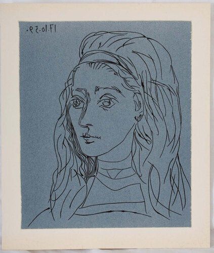Portrait de Jacqueline by Pablo Picasso, Print for Sale on Singulart