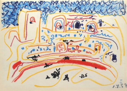 Toros y Toreros I by Pablo Picasso, Print for Sale on Singulart