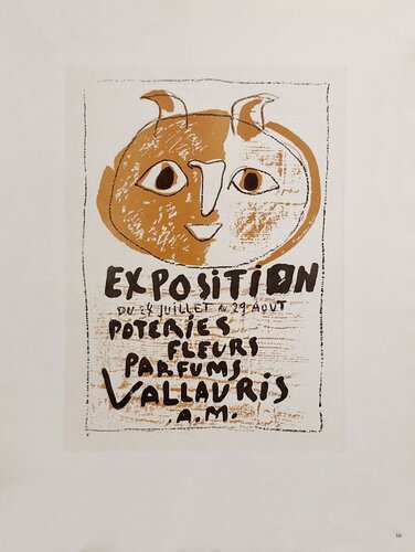 AF 1948 - Poteries Fleurs Parfums III di Pablo Picasso, Stampa in vendita su Singulart