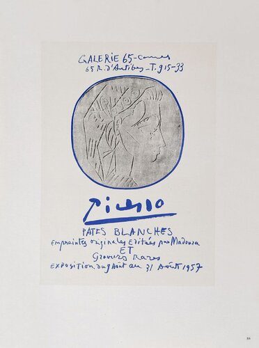 AF 1957 - Pâtes blanches van Pablo Picasso, Afdruk te koop op Singulart