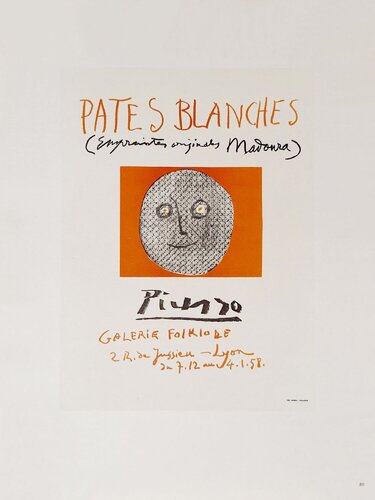 AF 1957 - Pâtes blanches II van Pablo Picasso, Afdruk te koop op Singulart
