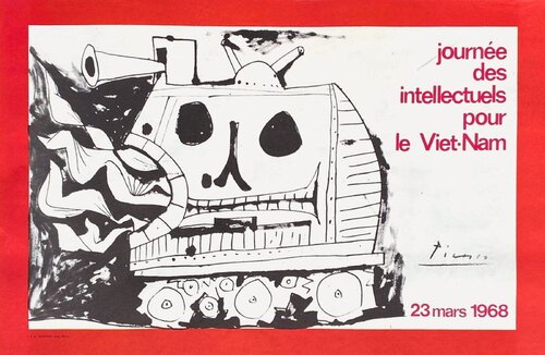 Expo 68 - Journée des intellectuels pour le Vietnam by Pablo Picasso, Print for Sale on Singulart
