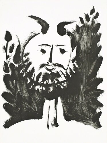 Faune Souriant (Smiling Faun) van Pablo Picasso, Afdruk te koop op Singulart