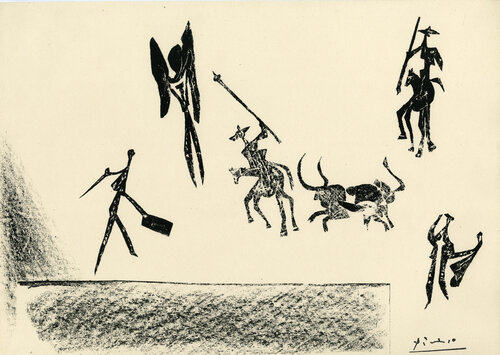 Corrida (Bullfight) di Pablo Picasso, Stampa in vendita su Singulart