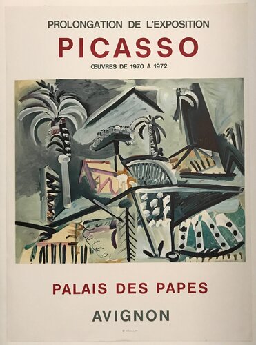 Palais des Papes van Pablo Picasso, Afdruk te koop op Singulart