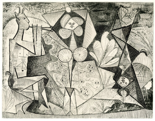 The Pipes (Les Pipeaux) van Pablo Picasso, Afdruk te koop op Singulart