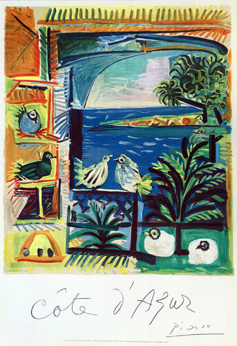 Côte d'Azur van Pablo Picasso, Afdruk te koop op Singulart
