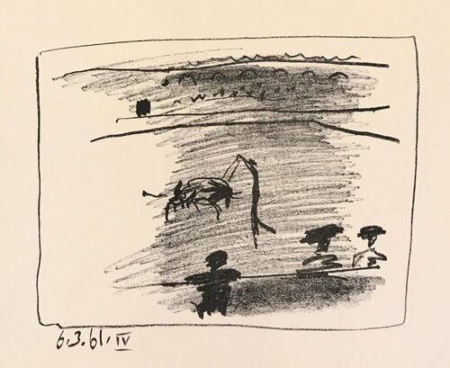 Los Toros – Les Banderilles (B.1016) van Pablo Picasso, Afdruk te koop op Singulart