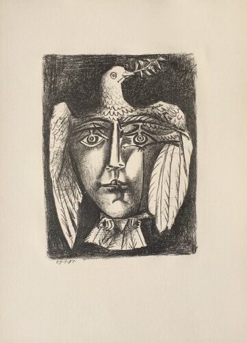 Le Visage de la Paix (B. 687) van Pablo Picasso, Afdruk te koop op Singulart