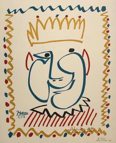Le Roi du Carnaval van Pablo Picasso, Afdruk te koop op Singulart