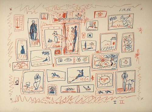 La Collection de tableautins (Collection of small pictures) van Pablo Picasso, Afdruk te koop op Singulart