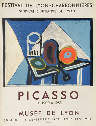 Festival de Lyon - Charbonnieres van Pablo Picasso, Afdruk te koop op Singulart