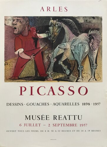 Dessins-Gouaches-Aquarelles 1898-1957 van Pablo Picasso, Afdruk te koop op Singulart