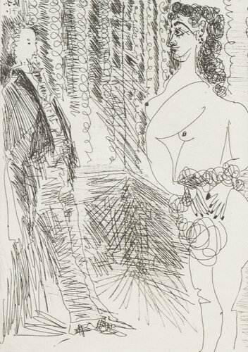 Untitled, 12.3.1971 van Pablo Picasso, Afdruk te koop op Singulart