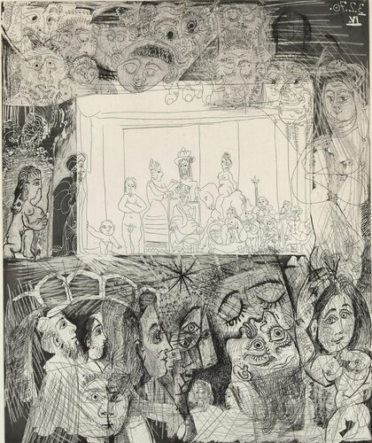 Ecce Homo, after Rembrandt van Pablo Picasso, Afdruk te koop op Singulart