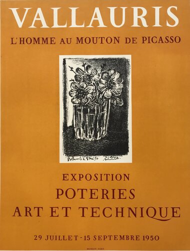 l'Homme au Mouton de Picasso - Vallauris van Pablo Picasso, Afdruk te koop op Singulart