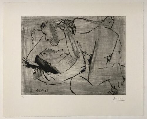 Etreinte VI van Pablo Picasso, Afdruk te koop op Singulart