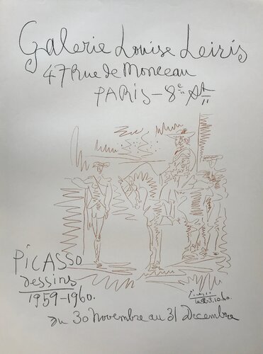 Dessins 1959-1960 van Pablo Picasso, Afdruk te koop op Singulart