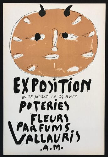 Vallauris Exposition (Premiere) van Pablo Picasso, Afdruk te koop op Singulart