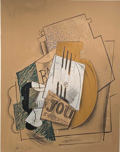 Bouteille De Bass van Pablo Picasso, Afdruk te koop op Singulart