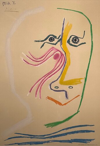 Homage A Rene Char di Pablo Picasso, Stampa in vendita su Singulart