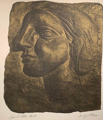 Tête de Femme, Marie-Thérèse van Pablo Picasso, Afdruk te koop op Singulart