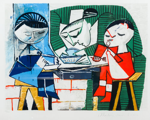 Le Repas des Enfants van Pablo Picasso, Afdruk te koop op Singulart