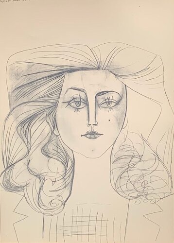 Francois Gilot van Pablo Picasso, Afdruk te koop op Singulart