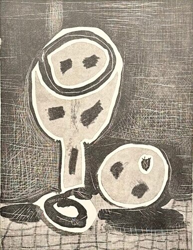 Composition Au Verre A Pied van Pablo Picasso, Afdruk te koop op Singulart