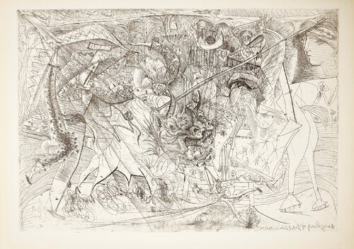 La Grande Corrida van Pablo Picasso, Afdruk te koop op Singulart