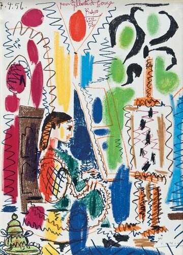 L'Atelier de Cannes (cover for Ces Peintres Nos Amis Vol. II) van Pablo Picasso, Afdruk te koop op Singulart