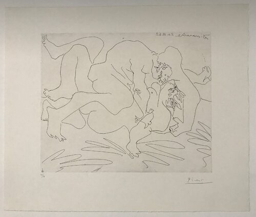 Etreinte V van Pablo Picasso, Afdruk te koop op Singulart