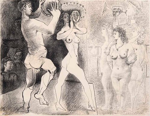La Repetition di Pablo Picasso, Stampa in vendita su Singulart